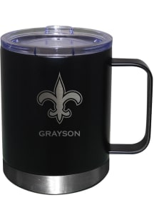 New Orleans Saints Personalized Laser Etched 12oz Lowball Tumbler