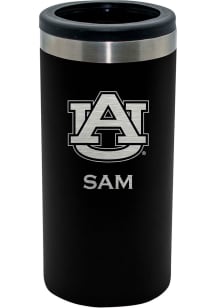 Auburn Tigers Personalized Laser Etched 12oz Slim Can Coolie