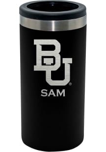 Baylor Bears Personalized Laser Etched 12oz Slim Can Coolie