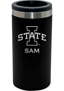 Iowa State Cyclones Personalized Laser Etched 12oz Slim Can Coolie