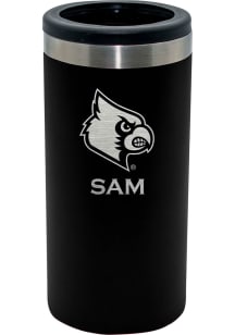 Louisville Cardinals Personalized Laser Etched 12oz Slim Can Coolie