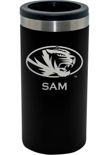 Missouri Tigers Personalized Laser Etched 12oz Slim Can Coolie