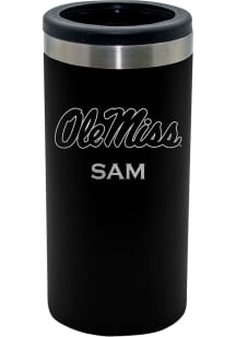 Ole Miss Rebels Personalized Laser Etched 12oz Slim Can Coolie