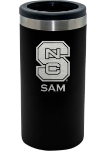 NC State Wolfpack Personalized Laser Etched 12oz Slim Can Coolie