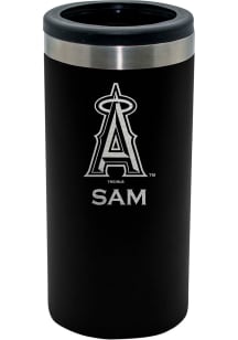 Los Angeles Angels Personalized Laser Etched 12oz Slim Can Coolie