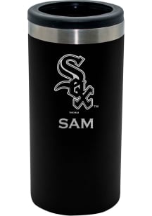 Chicago White Sox Personalized Laser Etched 12oz Slim Can Coolie