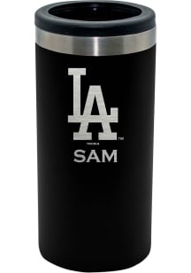 Los Angeles Dodgers Personalized Laser Etched 12oz Slim Can Coolie