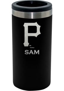 Pittsburgh Pirates Personalized Laser Etched 12oz Slim Can Coolie