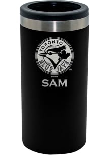 Toronto Blue Jays Personalized Laser Etched 12oz Slim Can Coolie