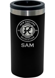 New England Revolution Personalized Laser Etched 12oz Slim Can Coolie