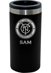 New York City FC Personalized Laser Etched 12oz Slim Can Coolie