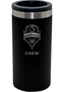 Seattle Sounders FC Personalized Laser Etched 12oz Slim Can Coolie