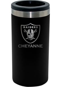 Las Vegas Raiders Personalized Laser Etched 12oz Slim Can Coolie