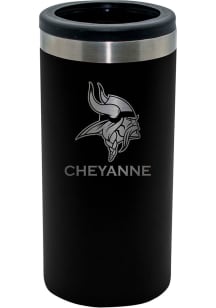 Minnesota Vikings Personalized Laser Etched 12oz Slim Can Coolie