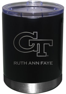 GA Tech Yellow Jackets Personalized Laser Etched 12oz Lowball Tumbler