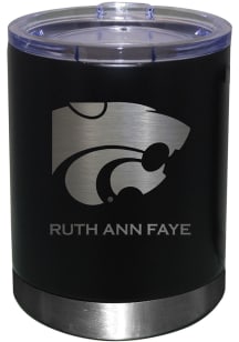 K-State Wildcats Personalized Laser Etched 12oz Lowball Tumbler