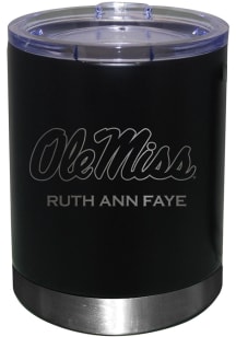 Ole Miss Rebels Personalized Laser Etched 12oz Lowball Tumbler