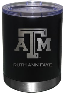 Texas A&amp;M Aggies Personalized Laser Etched 12oz Lowball Tumbler