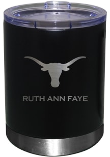 Texas Longhorns Personalized Laser Etched 12oz Lowball Tumbler