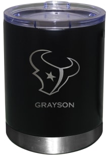 Houston Texans Personalized Laser Etched 12oz Lowball Tumbler