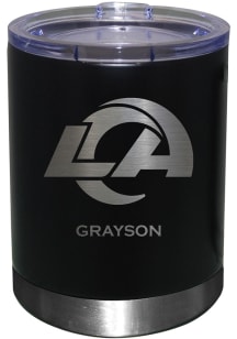 Los Angeles Rams Personalized Laser Etched 12oz Lowball Tumbler