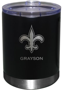 New Orleans Saints Personalized Laser Etched 12oz Lowball Tumbler
