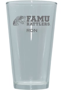 Florida A&amp;M Rattlers Personalized Laser Etched 17oz Pint Glass