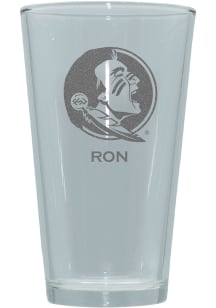 Florida State Seminoles Personalized Laser Etched 17oz Pint Glass