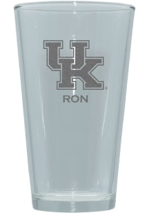 Kentucky Wildcats Personalized Laser Etched 17oz Pint Glass