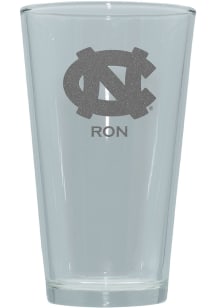 North Carolina Tar Heels Personalized Laser Etched 17oz Pint Glass