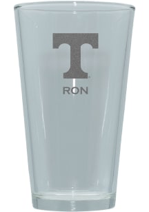 Tennessee Volunteers Personalized Laser Etched 17oz Pint Glass
