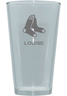 Boston Red Sox Personalized Laser Etched 17oz Pint Glass