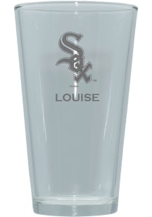 Chicago White Sox Personalized Laser Etched 17oz Pint Glass