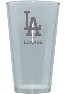 Los Angeles Dodgers Personalized Laser Etched 17oz Pint Glass