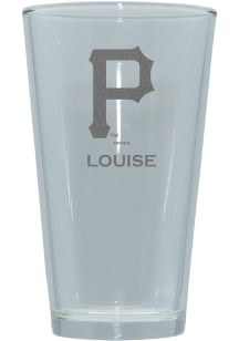 Pittsburgh Pirates Personalized Laser Etched 17oz Pint Glass