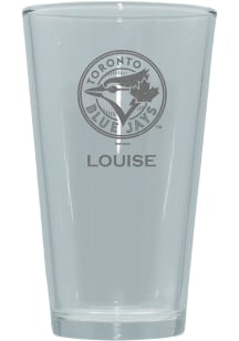Toronto Blue Jays Personalized Laser Etched 17oz Pint Glass