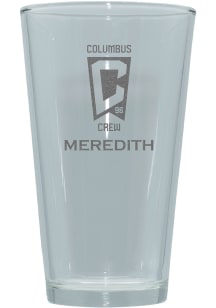 Columbus Crew Personalized Laser Etched 17oz Pint Glass