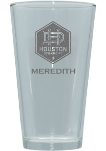 Houston Dynamo Personalized Laser Etched 17oz Pint Glass