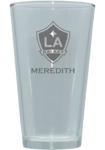 LA Galaxy Personalized Laser Etched 17oz Pint Glass