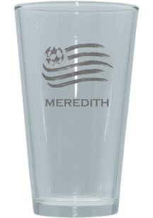 New England Revolution Personalized Laser Etched 17oz Pint Glass