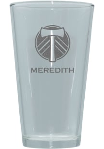Portland Timbers Personalized Laser Etched 17oz Pint Glass
