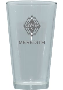 Vancouver Whitecaps FC Personalized Laser Etched 17oz Pint Glass