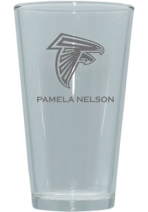 Atlanta Falcons Personalized Laser Etched 17oz Pint Glass