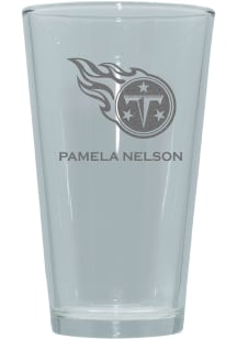Tennessee Titans Personalized Laser Etched 17oz Pint Glass