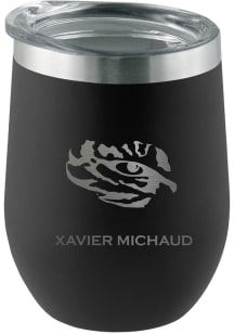 LSU Tigers Personalized Laser Etched 12oz Stemless Wine Tumbler