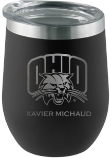Ohio Bobcats Personalized Laser Etched 12oz Stemless Wine Tumbler