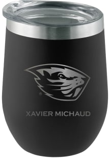 Oregon State Beavers Personalized Laser Etched 12oz Stemless Wine Tumbler