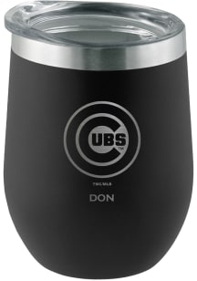 Chicago Cubs Personalized Laser Etched 12oz Stemless Wine Tumbler