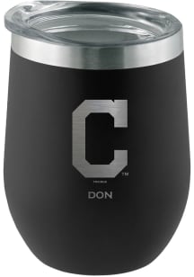 Cleveland Guardians Personalized Laser Etched 12oz Stemless Wine Tumbler