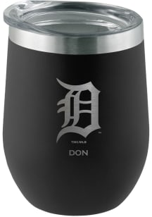 Detroit Tigers Personalized Laser Etched 12oz Stemless Wine Tumbler